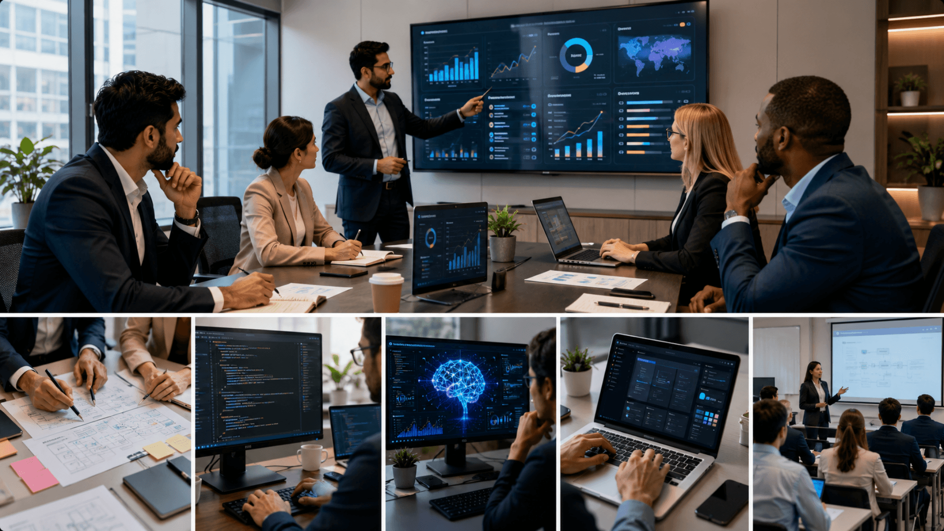 Zeour Digital Transformation services — consulting, implementation, AI model deployment, customization, training